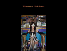 Tablet Screenshot of clubdianahk.com